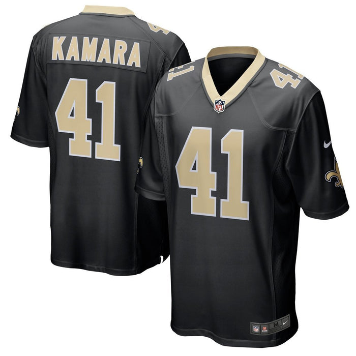 New Orleans Saints Alvin Kamara Black Jersey 2018 - 2019