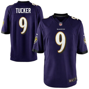 Justin Tucker Baltimore Ravens Game Jersey - Purple 2018/2019