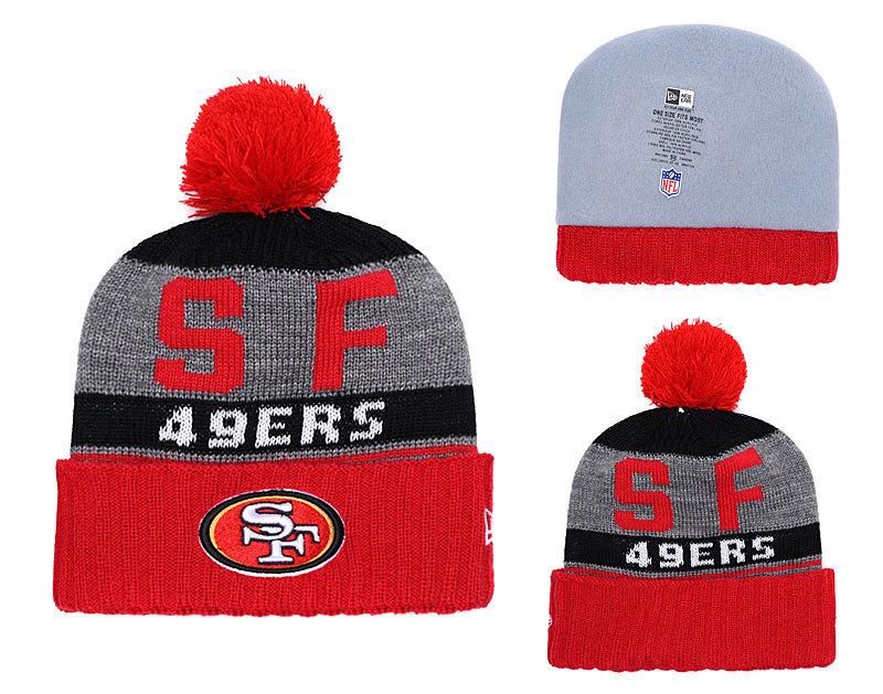 Men's San Francisco 49ers New Era 2018 NFL Knit Beanie Hat