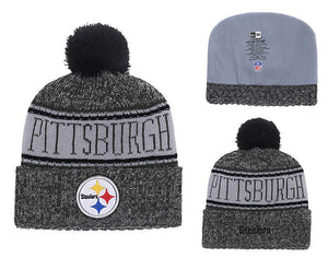 Men's Pittsburgh Steelers New Era 2018 NFL Knit Beanie Hat