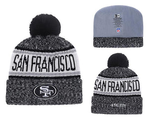 Men's San Francisco 49ers New Era 2018 NFL Knit Beanie Hat