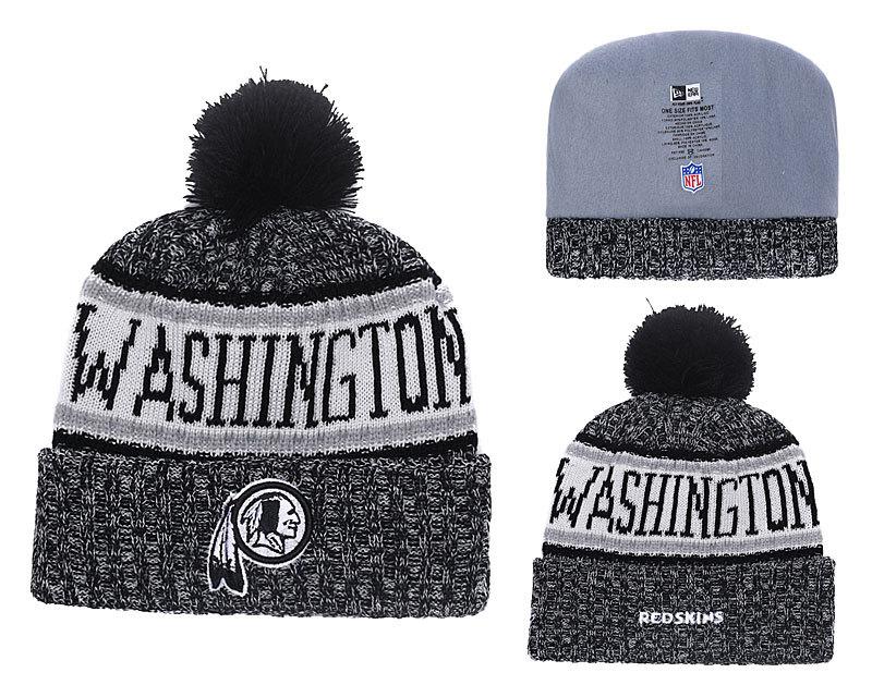 Men's Washington Redskins New Era 2018 NFL Knit Beanie Hat