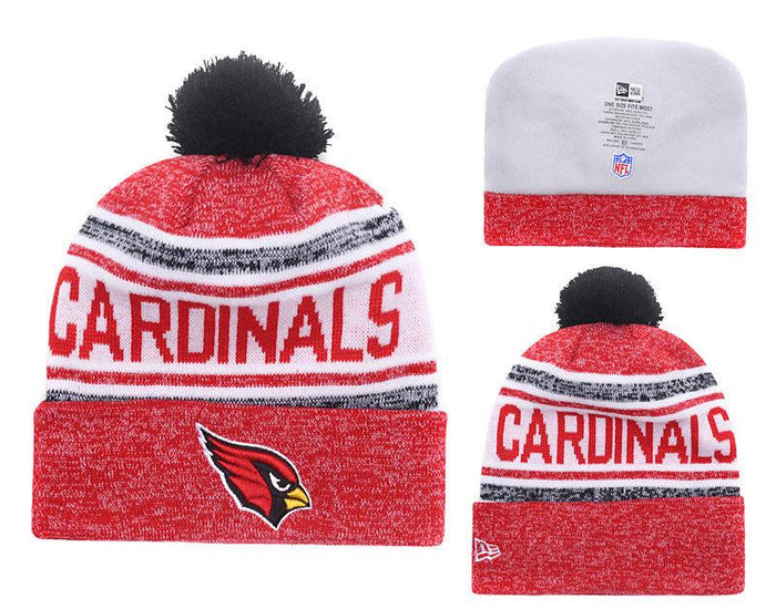 Men's Arizona Cardinals Cardinal New Era 2018 NFL Knit Beanie Hat