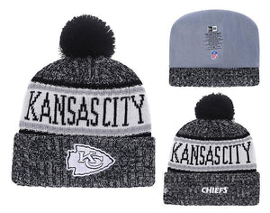 Men's Kansas City Chiefs New Era 2018 NFL Knit Beanie Hat