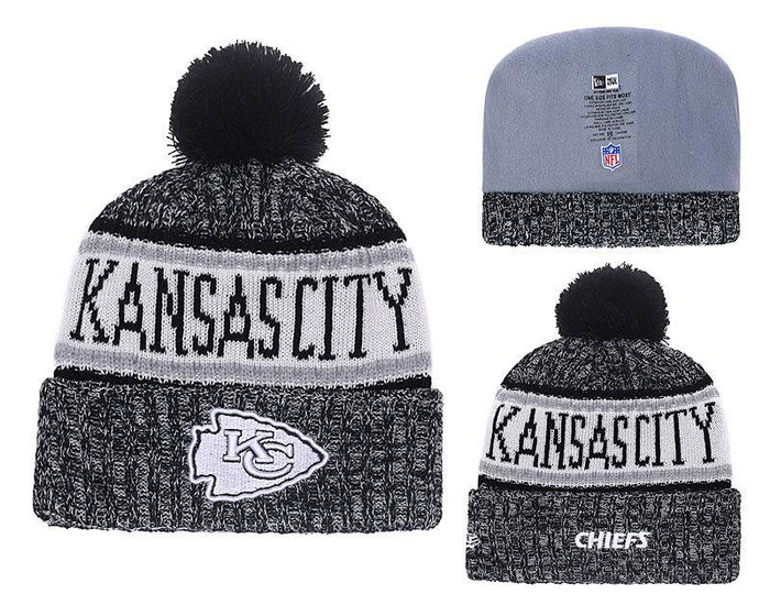 Men's Kansas City Chiefs New Era 2018 NFL Knit Beanie Hat