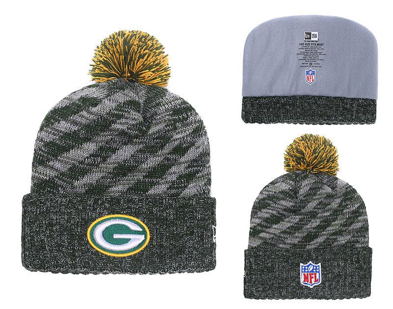 Men's Green Bay Packers New Era 2018 NFL Knit Beanie Hat