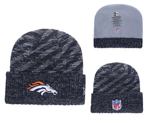 Men's Denver Broncos New Era 2018 NFL Knit Beanie Hat