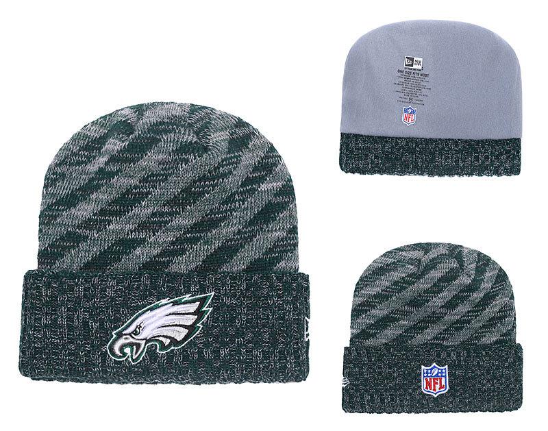 Men's Philadelphia Eagles New Era 2018 NFL Knit Beanie Hat