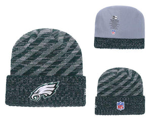 Men's Philadelphia Eagles New Era 2018 NFL Knit Beanie Hat