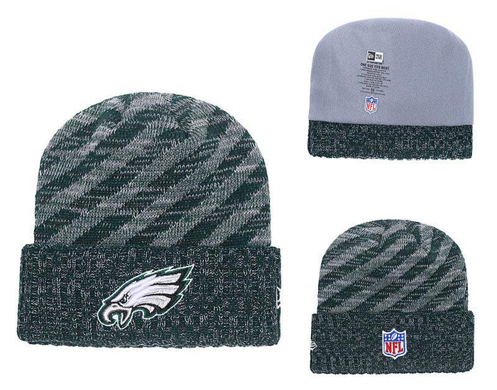 Men's Philadelphia Eagles New Era 2018 NFL Knit Beanie Hat