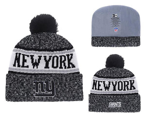 Men's New York New Era 2018 NFL Knit Beanie Hat