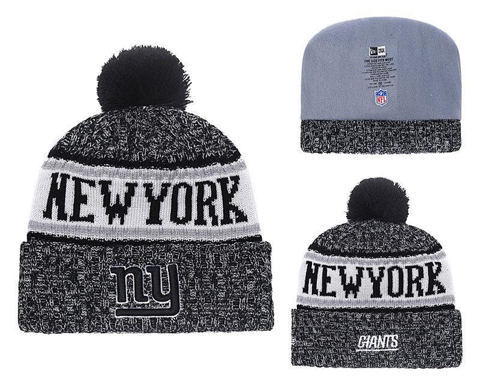 Men's New York New Era 2018 NFL Knit Beanie Hat