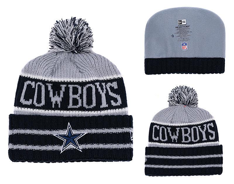 Men's Dallas Cowboys New Era 2018 NFL Knit Beanie Hat