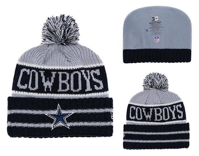 Men's Dallas Cowboys New Era 2018 NFL Knit Beanie Hat