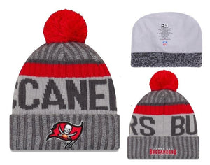 Men's Tampa Bay Buccaneers New Era 2018 NFL Knit Beanie Hat