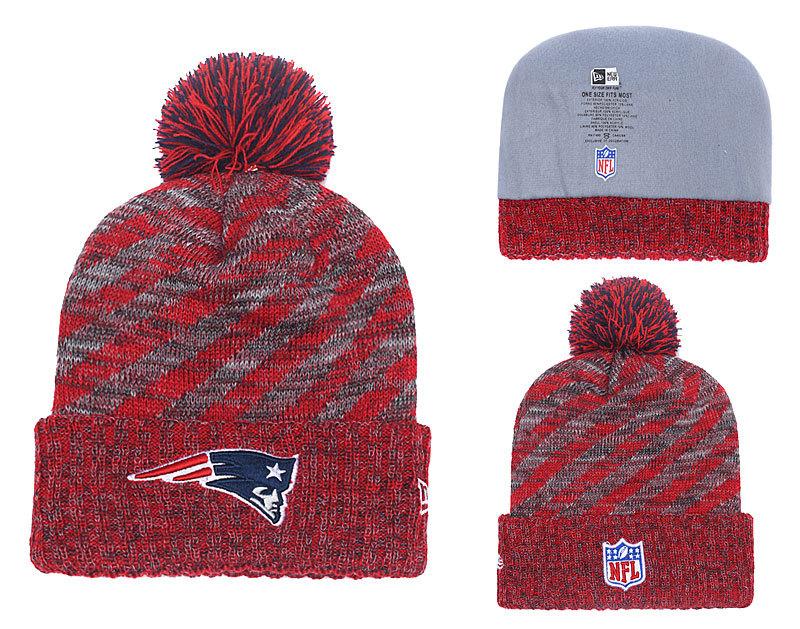 Men's New England Patriots New Era 2018 NFL Knit Beanie Hat