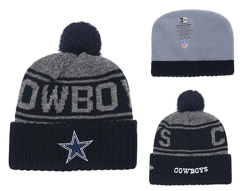 Men's Dallas Cowboys New Era 2018 NFL Knit Beanie Hat