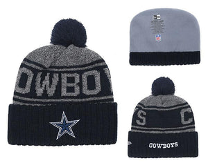 Men's Dallas Cowboys New Era 2018 NFL Knit Beanie Hat
