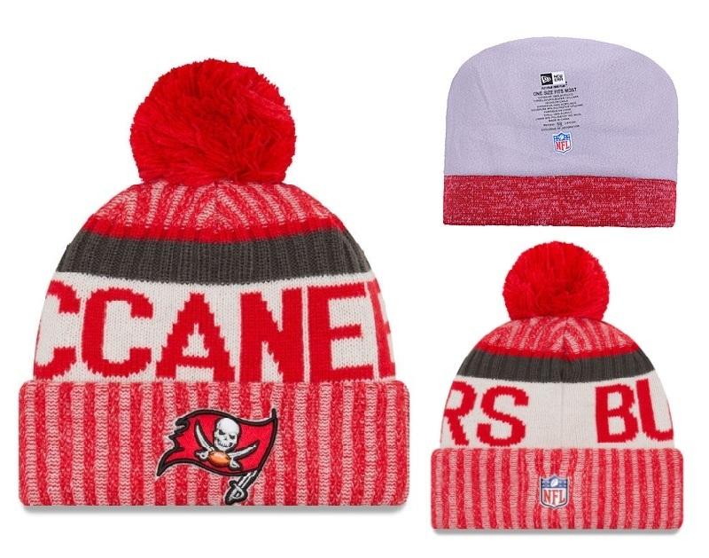 Men's Tampa Bay Buccaneers New Era 2018 NFL Knit Beanie Hat