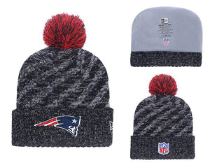 Men's New England Patriots New Era 2018 NFL Knit Beanie Hat