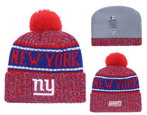 Men's New York New Era 2018 NFL Knit Beanie Hat