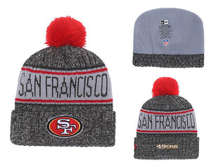 Men's San Francisco 49ers New Era 2018 NFL Knit Beanie Hat