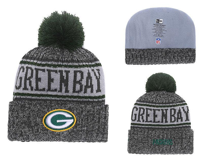 Men's Green Bay Packers New Era 2018 NFL Knit Beanie Hat