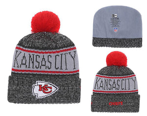 Men's Kansas City Chiefs New Era 2018 NFL Knit Beanie Hat