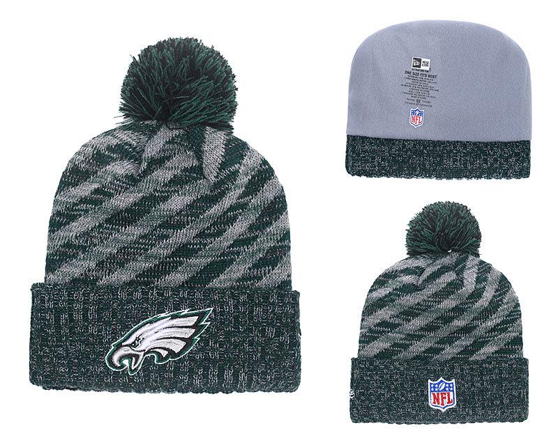 Men's Philadelphia Eagles New Era 2018 NFL Knit Beanie Hat