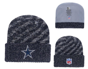 Men's Dallas Cowboys New Era 2018 NFL Knit Beanie Hat