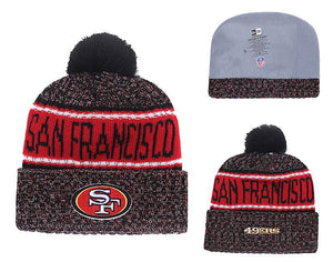 Men's San Francisco 49ers New Era 2018 NFL Knit Beanie Hat