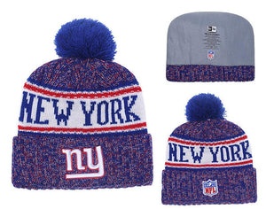 Men's New York New Era 2018 NFL Knit Beanie Hat