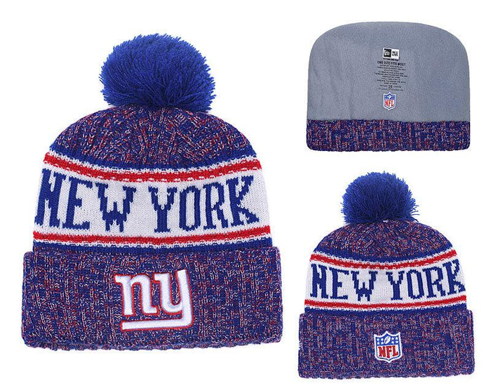 Men's New York New Era 2018 NFL Knit Beanie Hat