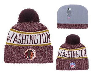 Men's Washington Redskins New Era 2018 NFL Knit Beanie Hat