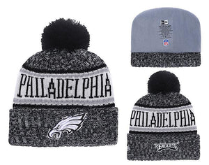 Men's Philadelphia Eagles New Era 2018 NFL Knit Beanie Hat