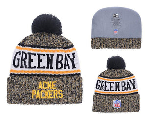 Men's Green Bay Packers New Era 2018 NFL Knit Beanie Hat