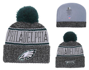 Men's Philadelphia Eagles New Era 2018 NFL Knit Beanie Hat
