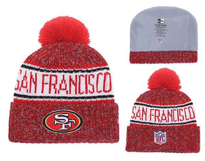 Men's San Francisco 49ers New Era 2018 NFL Knit Beanie Hat