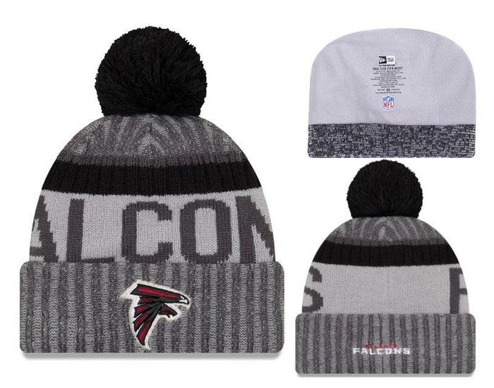 Men's Atlanta Falcons New Era 2018 NFL Knit Beanie Hat