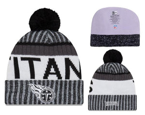 Men's Tennessee Titans New Era 2018 NFL Knit Beanie Hat