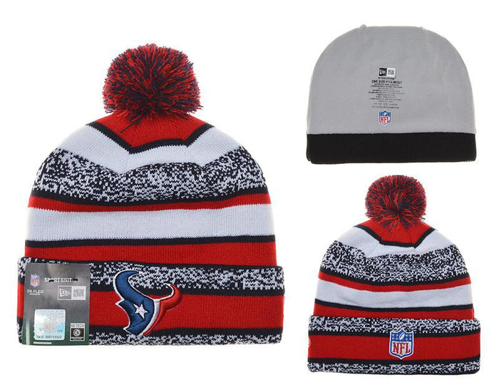 Men's Houston Texans New Era 2018 NFL Knit Beanie Hat
