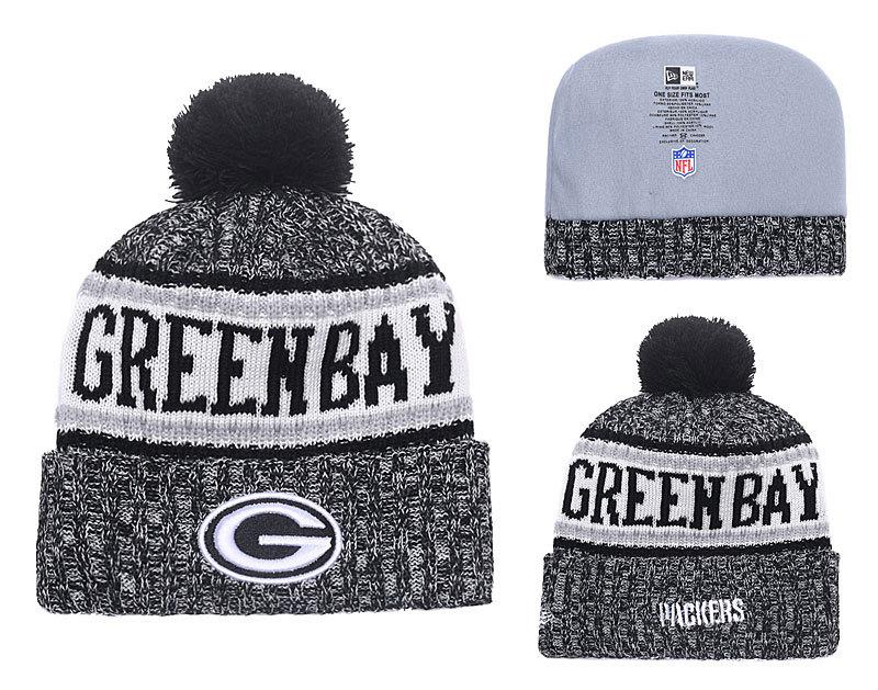 Men's Green Bay Packers New Era 2018 NFL Knit Beanie Hat