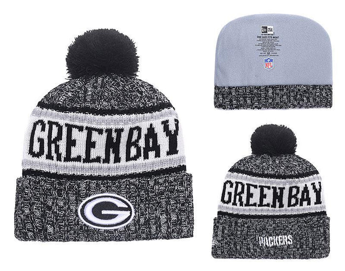 Men's Green Bay Packers New Era 2018 NFL Knit Beanie Hat