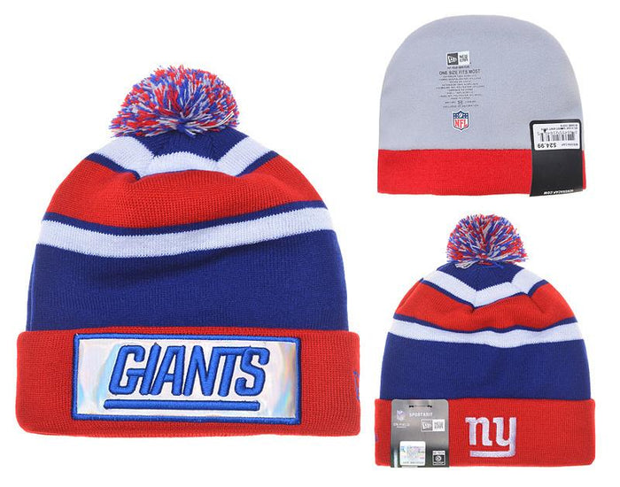 Men's New York New Era 2018 NFL Knit Beanie Hat