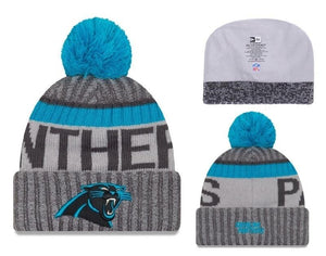 Men's Carolina Panthers New Era 2018 NFL Knit Beanie Hat