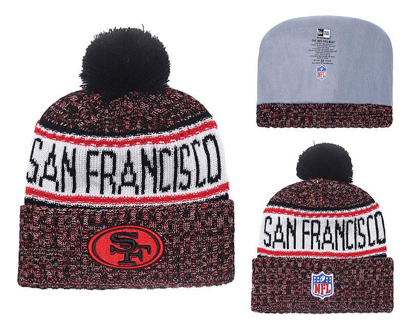 Men's San Francisco 49ers New Era 2018 NFL Knit Beanie Hat