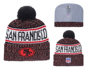 Men's San Francisco 49ers New Era 2018 NFL Knit Beanie Hat