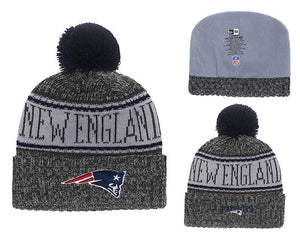 Men's New England Patriots New Era 2018 NFL Knit Beanie Hat