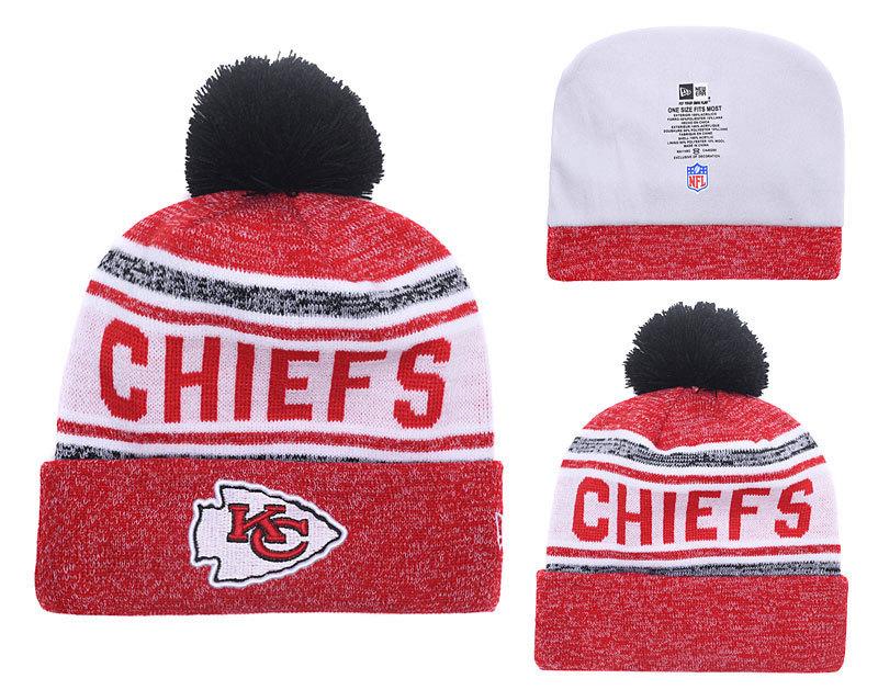 Men's Kansas City Chiefs New Era 2018 NFL Knit Beanie Hat