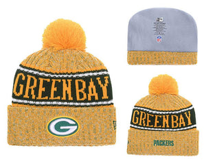 Men's Green Bay Packers New Era 2018 NFL Knit Beanie Hat